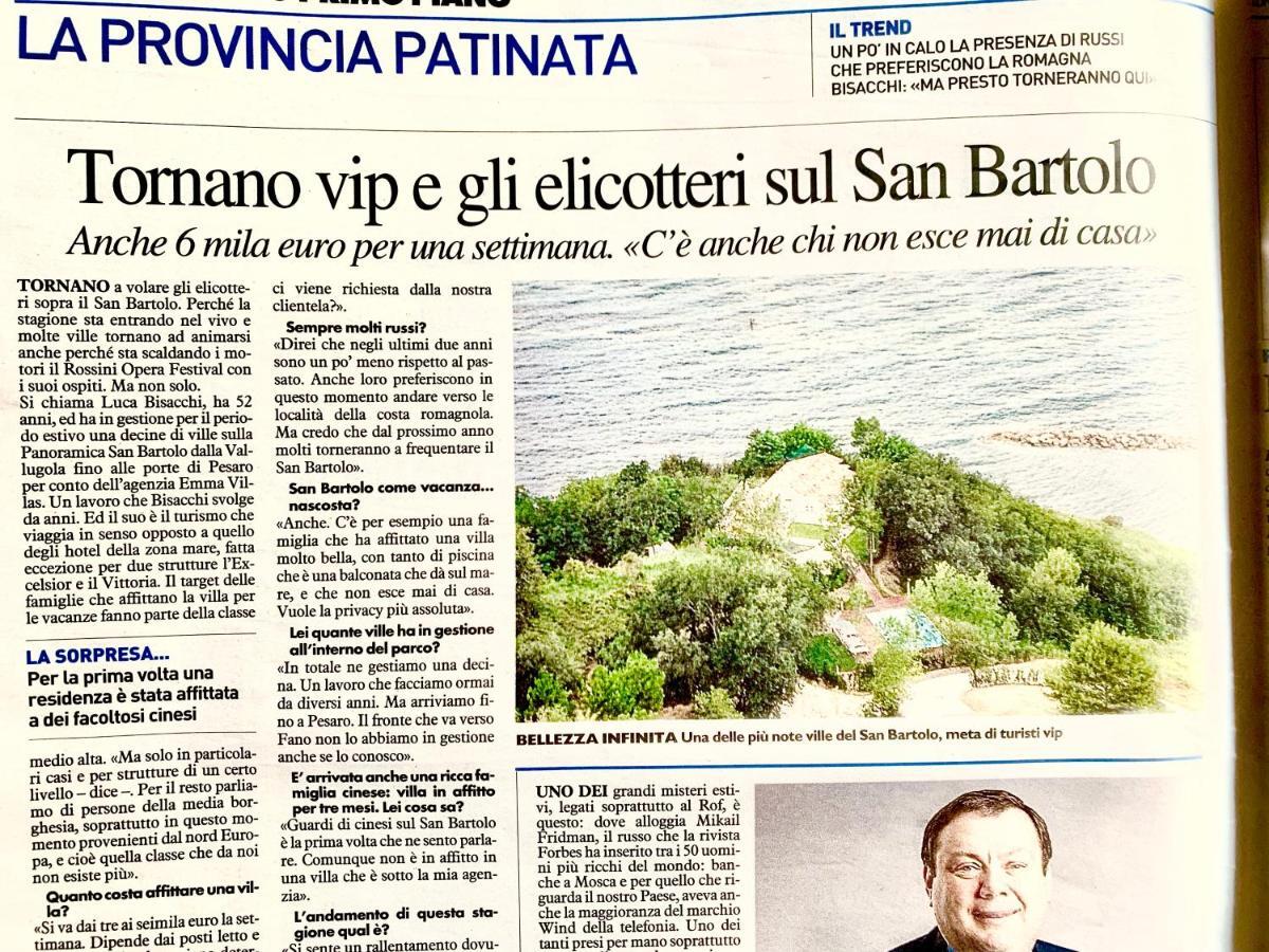 Villa Antares Pesaro Exterior foto
